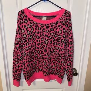 PINK | Cheetah Sweater